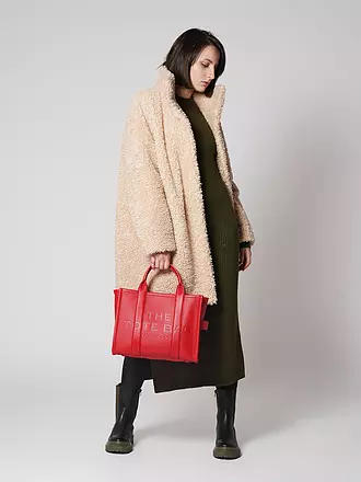 MARC JACOBS | Sac en cuir - Tote Bag THE MEDIUM TOTE LEATHER | rot
